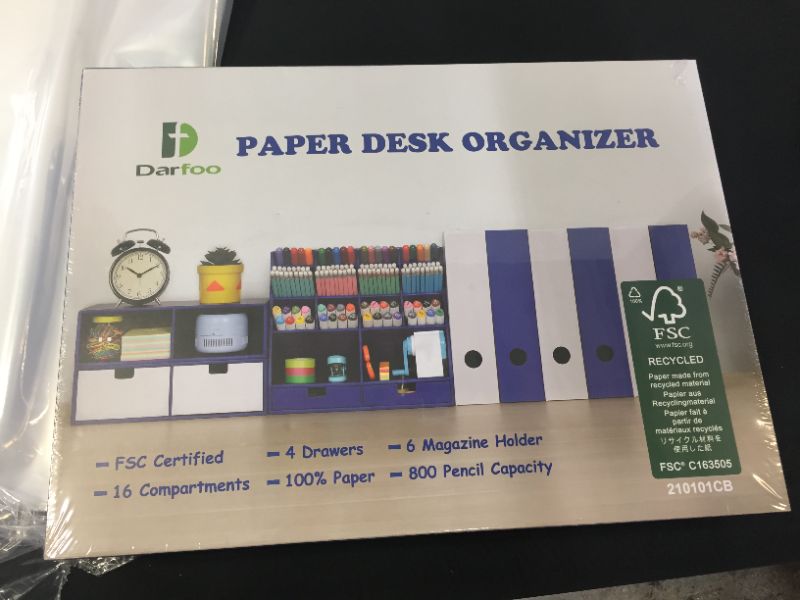 Photo 1 of PAPER DESK OFFICE ORGANIZER