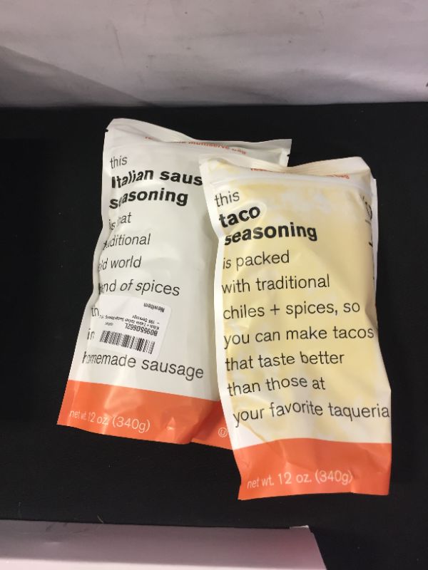 Photo 1 of 2 PACKS OF SEASONING TACO AND SAUSGE 