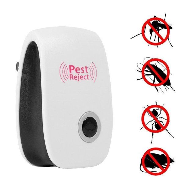 Photo 1 of 3 Pack Ultrasonic Pest Repeller Plug in, 2020 Upgraded Electronic Pest Repellent Indoor Pest Control for Insect Mosquito Rodent Mouse Cockroach Rat Bug Spider, Human Pet Safe & Quiet Device
