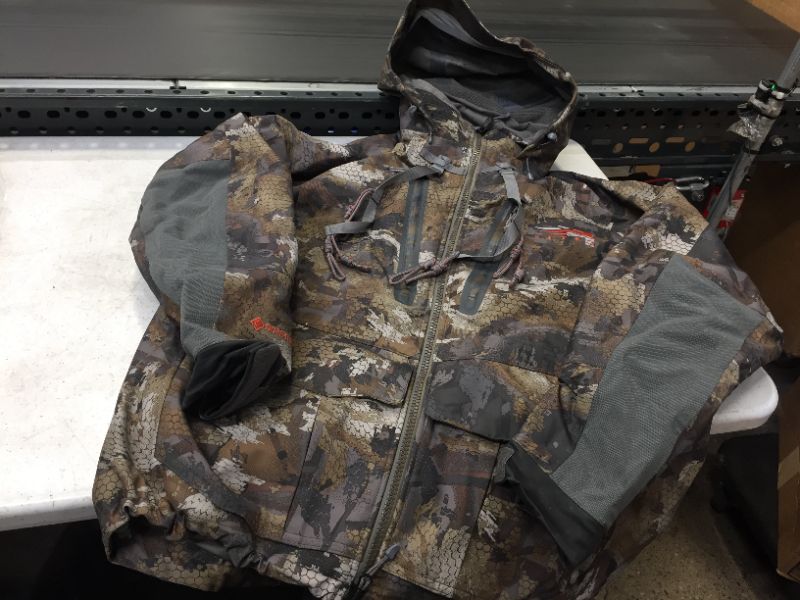 Photo 1 of  Camo Hooded Jacket large
