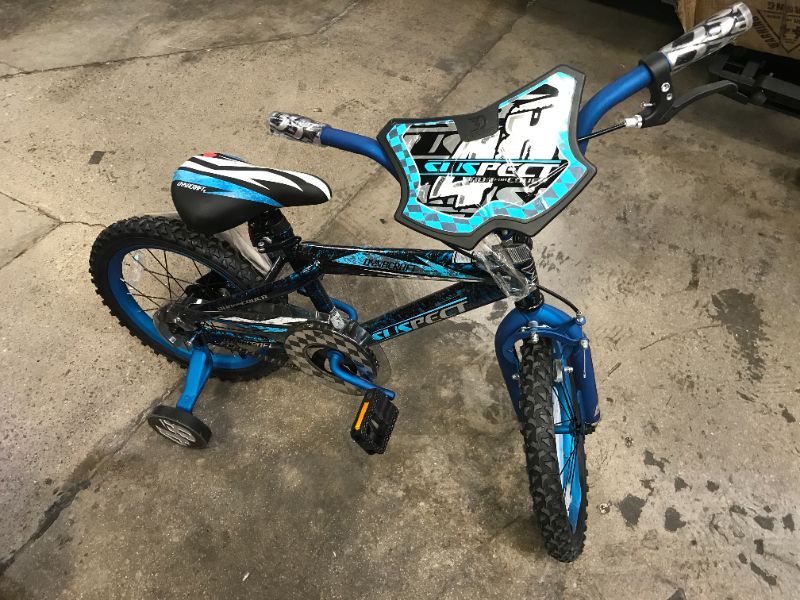 Photo 1 of Dynacraft 16" Suspect Boys Bike with Front Hand Brake, Blue