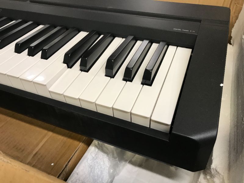 Photo 5 of Yamaha P71 88-Key Weighted Action Digital Piano *NEW OPEN BOX*
