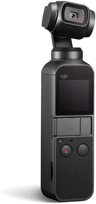 Photo 1 of DJI Osmo Pocket BLK - Handheld 3-Axis Gimbal Stabilizer with integrated Camera
Compatible with lightning/USB-C smartphone
MODEL: OT110