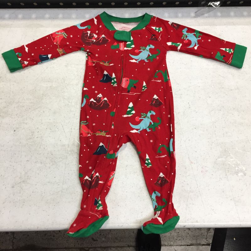 Photo 1 of 3 - 6 MONTHS DINO CHRISTMAS ONESIE BY WONDERLAND AT TARGET