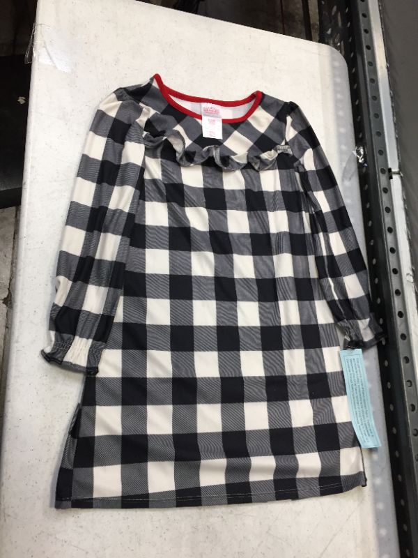 Photo 1 of GIRLS SIZE 8 SLEEPWEAR GOWN PLAID CHRISTMAS NO TAG