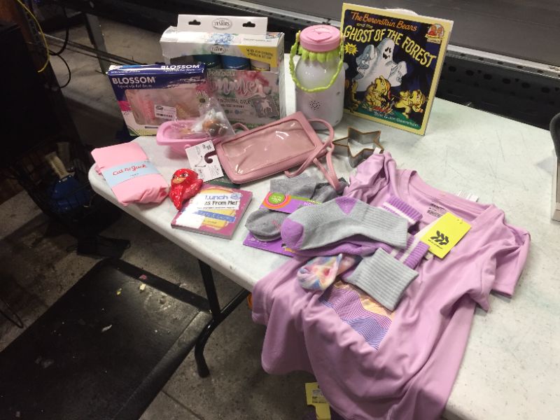 Photo 1 of little girls bundle miscellaneous box lot