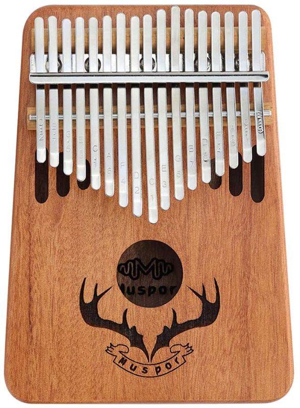 Photo 1 of 17 Keys Kalimba Thumb Piano, Portable Thumb Piano Finger piano kalimba for beginners with Tuning hammer and English Song Book, Musical Instrument Gifts for Childrens Adult Beginners