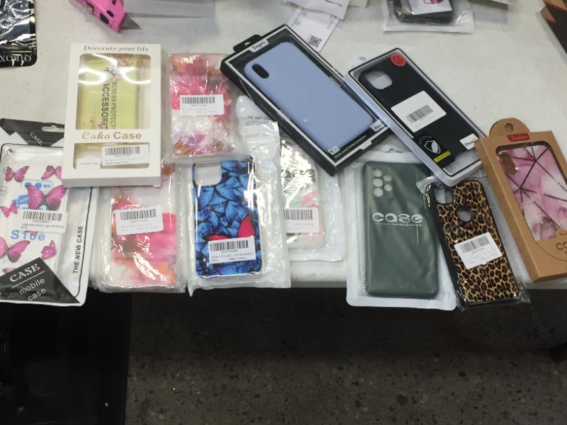 Photo 1 of miscellaneous phone case bundle