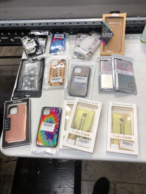 Photo 1 of miscellaneous phone case box lot