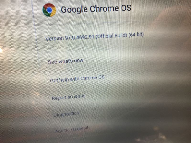 Photo 8 of HP Chromebook version 97.0.4692.91 -- Silver White