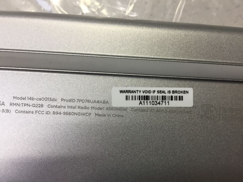 Photo 3 of HP Chromebook version 97.0.4692.91 -- Silver White