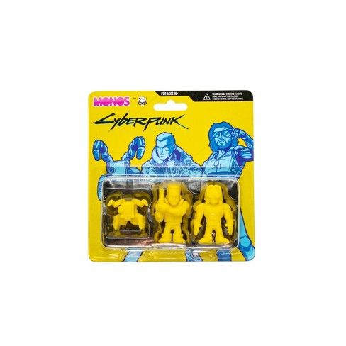 Photo 1 of Monos Cyberpunk 2077 Mini Figure 3pk