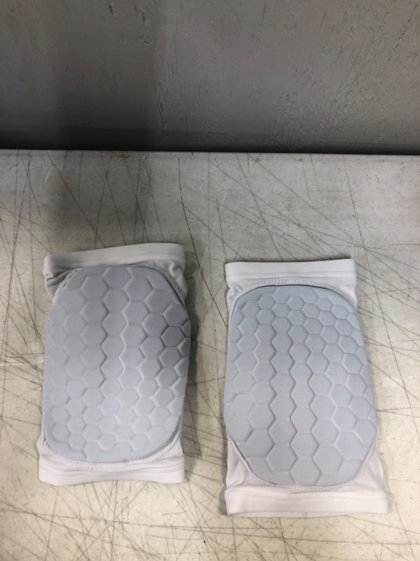 Photo 1 of Mcdavid 6440 Hex Knee Pads/ Elbow Pads/ Shin Pads for Volleyball, Basketball, Football & All Contact Sports, Youth & Adult Sizes, Sold as Pair (2 Sleeves). Medium