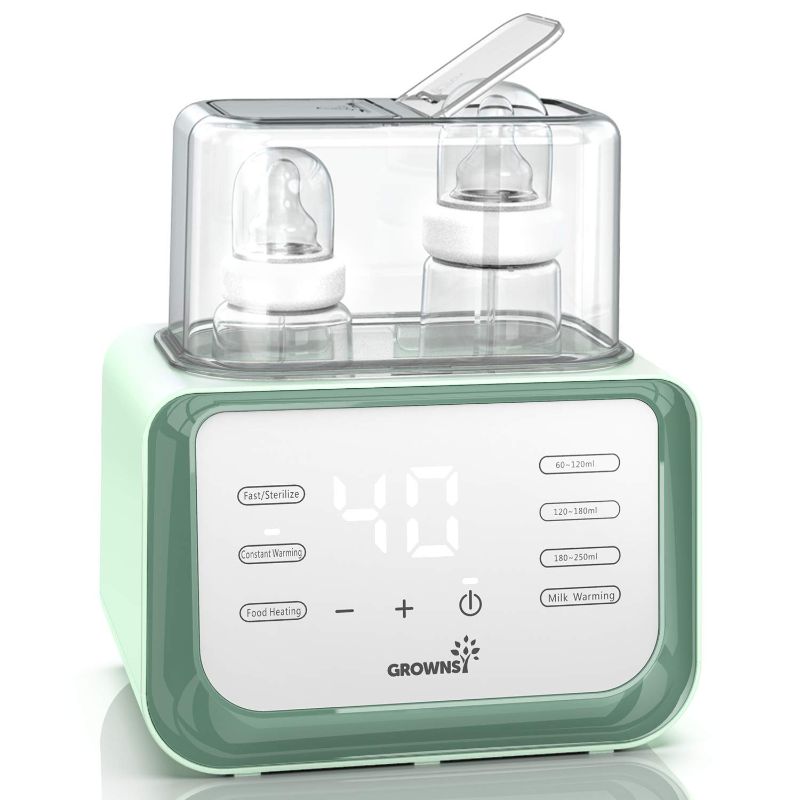 Photo 1 of Baby Bottle Warmer, Bottle Warmer 6-in-1Fast Baby Food Heater&Defrost BPA-Free Warmer with LCD Display Accurate Temperature Control for Breastmilk or Formula
