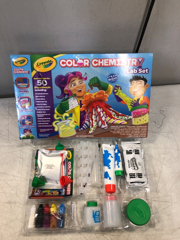 Photo 2 of Crayola Color Chemistry Set For Kids, Gift for Kids, Ages 7, 8, 9, 10
