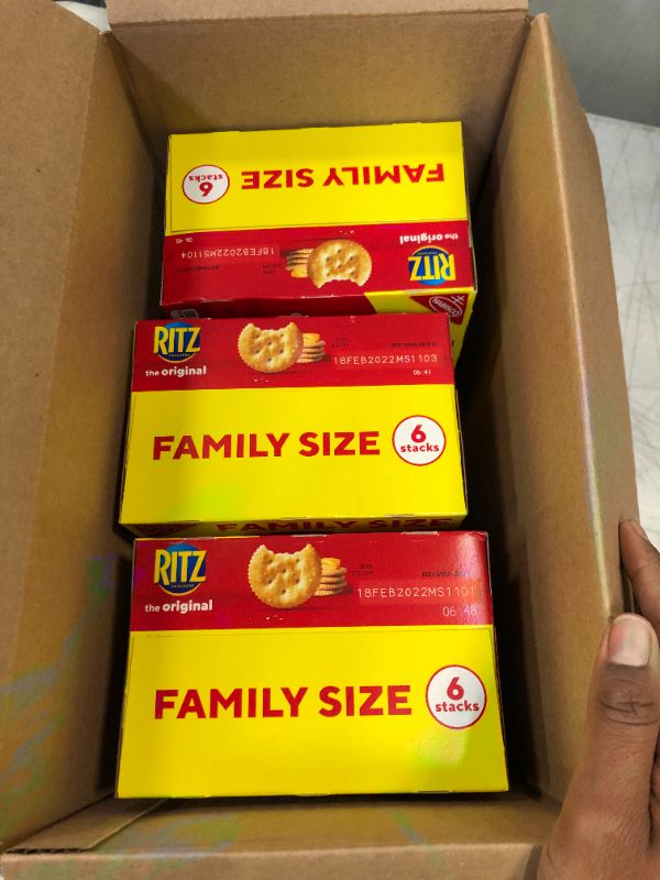 Photo 2 of 
RITZ Original Crackers, Family Size, 20.5 oz