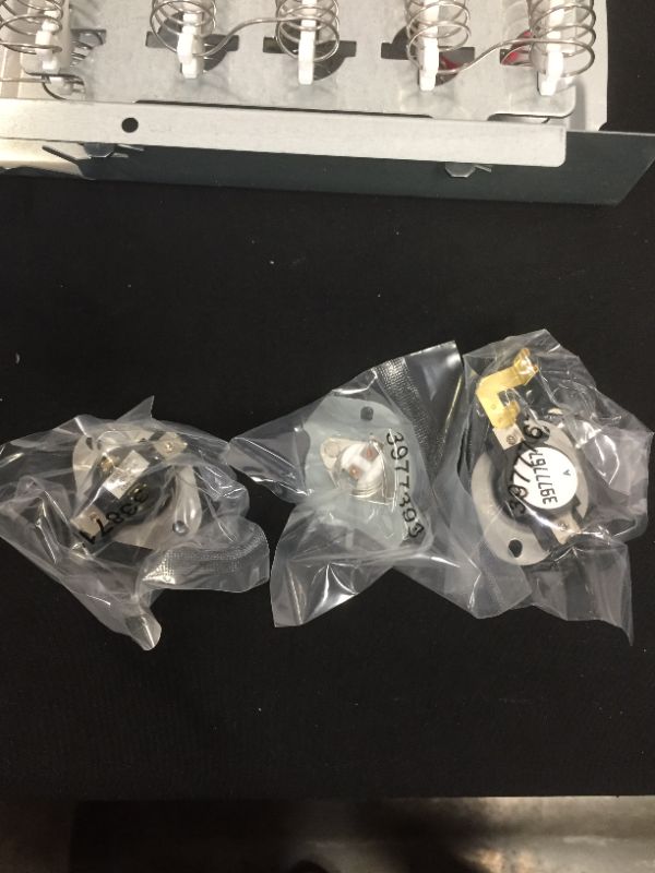 Photo 1 of 279838 Dryer Heating Element 3977767 3392519 Dryer Heating Element Kit 3977393 Thermal Fuse & 3387134 Dryer Thermostat Compatible whirlpool kenmore roper maytag estate Inglis crosley amana  kitchenaid
