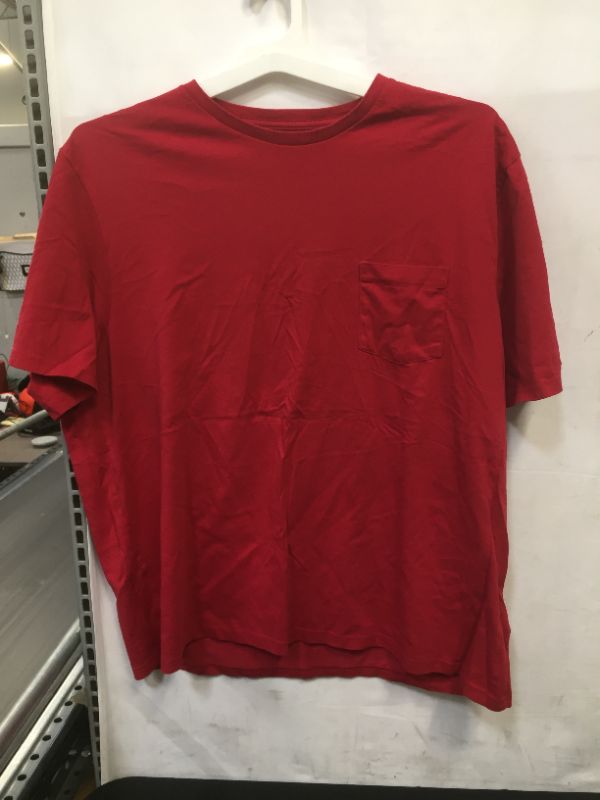 Photo 1 of AMAZON ESSENTIALS RED/LIGHT GRAY T-SHIRTS 2XL -- 2 PCK