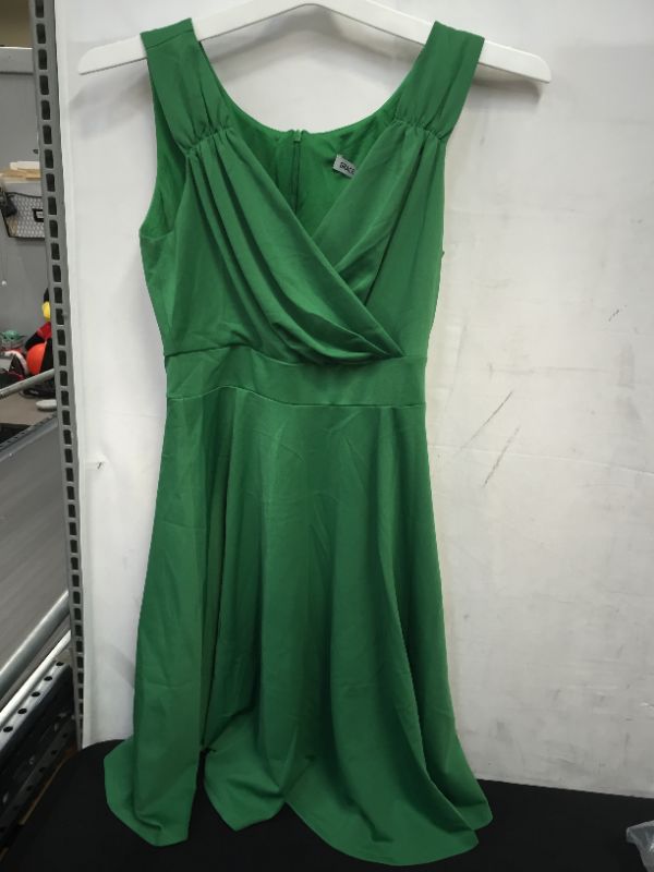 Photo 1 of GRACE KARIN WOMENS SLEEVELESS GREEN DRESS
SIZE MEDIUM