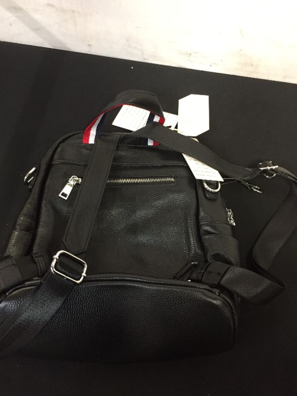 Photo 2 of ALTOSY GENUINE LEATHER BACKPACK BLACK