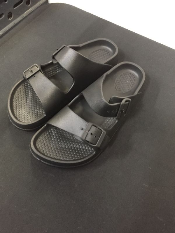 Photo 1 of BLACK 2 STRAP SANDAL SIZE 40