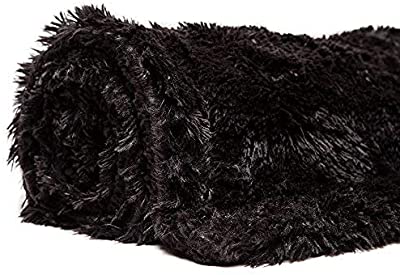 Photo 1 of  Chanasya Super Soft Fuzzy Shaggy Faux Fur Throw Blanket -