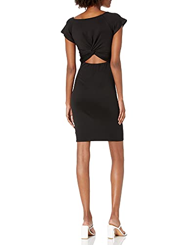 Photo 1 of Ella Moss Women's Camille Twist Back Dress, Black, X Large