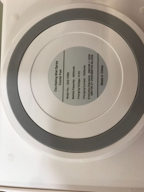 Photo 1 of portable mini air conditioner fan--usb rechargeable evaporative