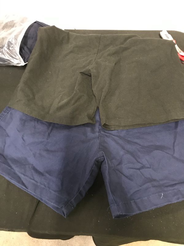 Photo 1 of 2 PACK OF KIDS BOY SHORTS BLUE AND BLACK 