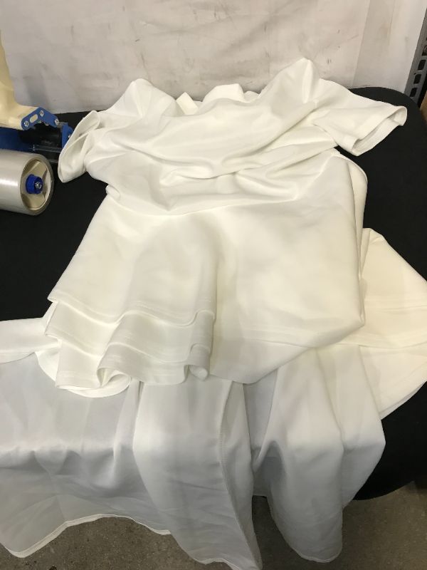 Photo 1 of LONG MEDIUM WHITE DRESS 