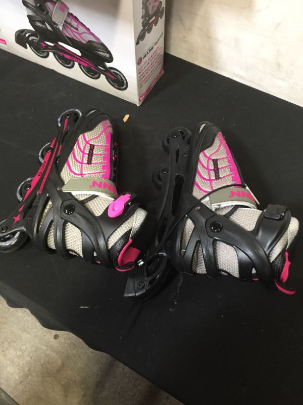 Photo 1 of Schwinn Girls' Adjustable Inline Skate (5-8) - Black/Pink	