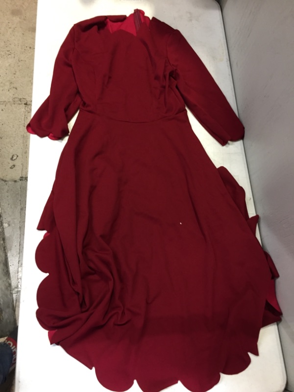 Photo 1 of Generic Red Long Sleeve Dress. Small