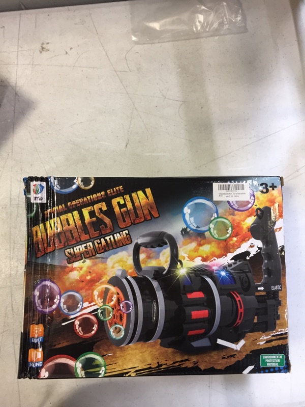 Photo 2 of Generic Special Operations Elite Bubbles Gatling Gun