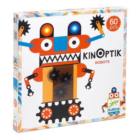 Photo 1 of Djeco Kinoptic Moving Art Robots
