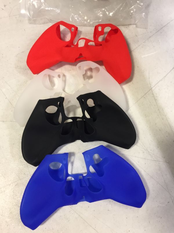 Photo 1 of 4 PACK SILICON PLAYSTATION CONTROLLER COVERS