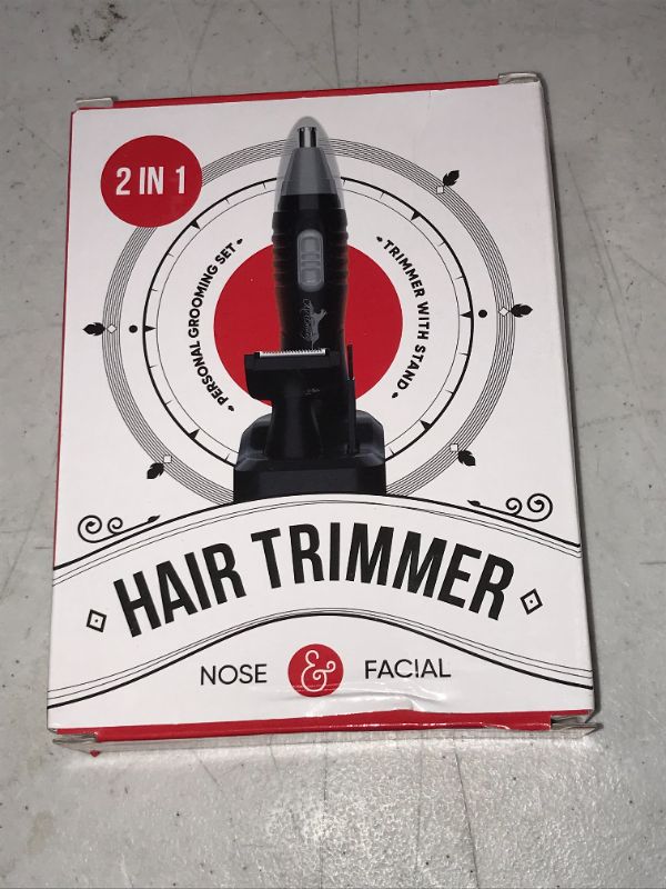 Photo 1 of 2 IN 1 HAIR TRIMMER NOSE FACIAL