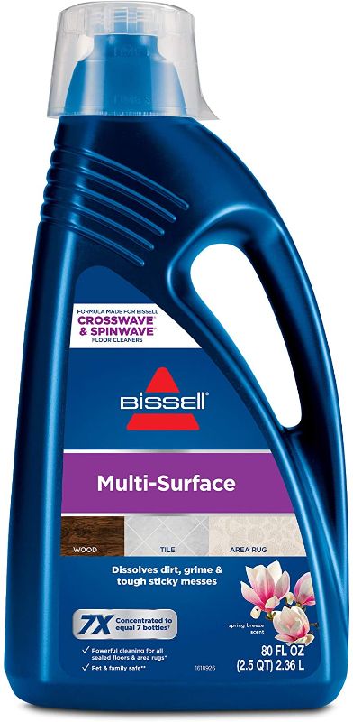 Photo 1 of 3 PACK BISSELL, 1789G MultiSurface Floor Cleaning Formula for Crosswave and Spinwave (80 oz)
