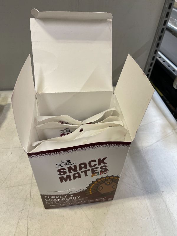 Photo 1 of ?Snack Mates by The New Primal Turkey & Cranberry Bites, 2 Oz Per Pack (8 Pack)---BEST BY 12/15/2021---