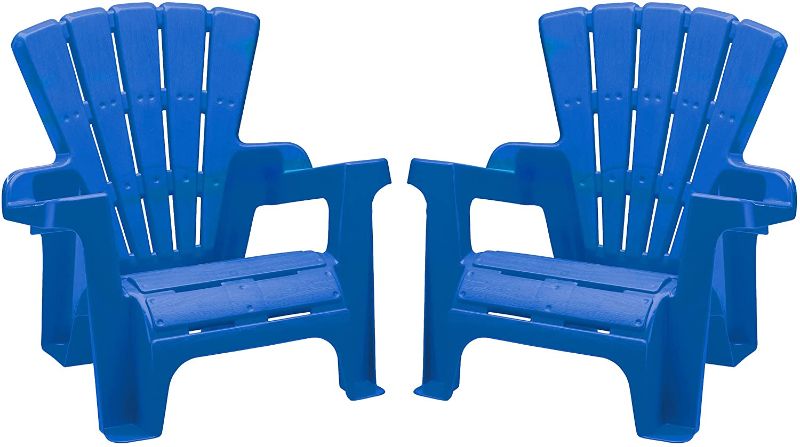 Photo 1 of 2 PACK OF KIDS BLUE SMALL BEACH CHAIRS
