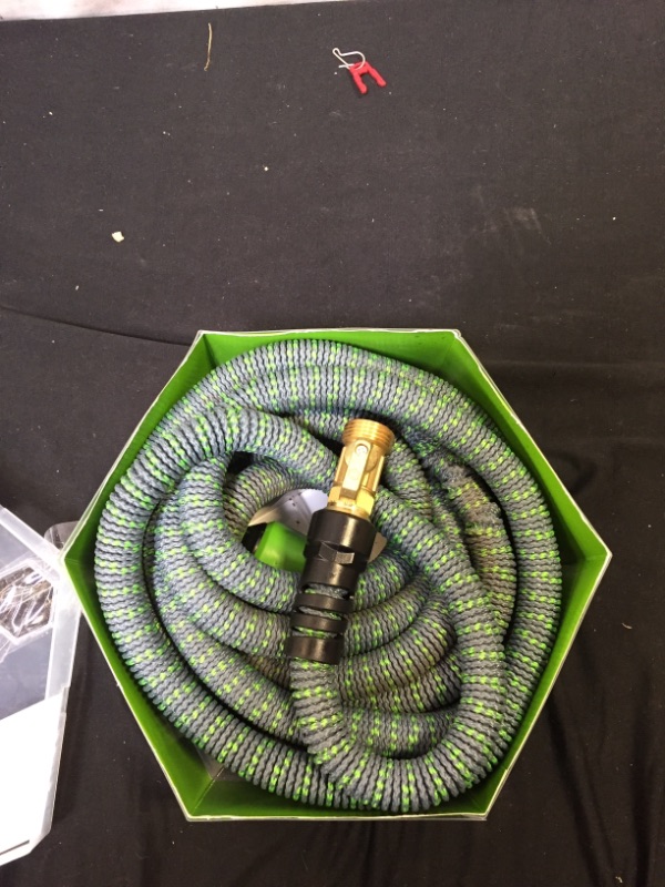 Photo 2 of 5/8 in. Dia. x 50 ft. Burst Proof Expandable Garden Water Hose
