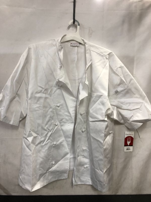 Photo 2 of Chef Works Men's Tivoli Chef Coat (KNSS)
Size: 3XL