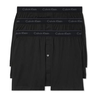 Photo 1 of Men's Calvin Klein 3-pack Cotton Classics Boxers, Size: Medium, Black

