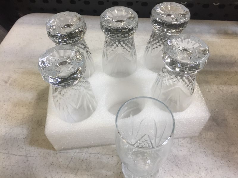 Photo 2 of 8oz Highball Glasses Set of 6?Maredash glass cups lassware for Drinking Water, Beer, or Soda, Trendy 
