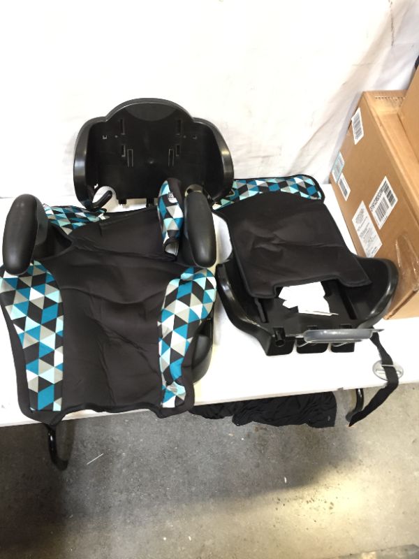 Photo 1 of Evenflo Big Kid Highback 2-in-1 Belt-Positioning Booster Car Seat, Boston Blue
