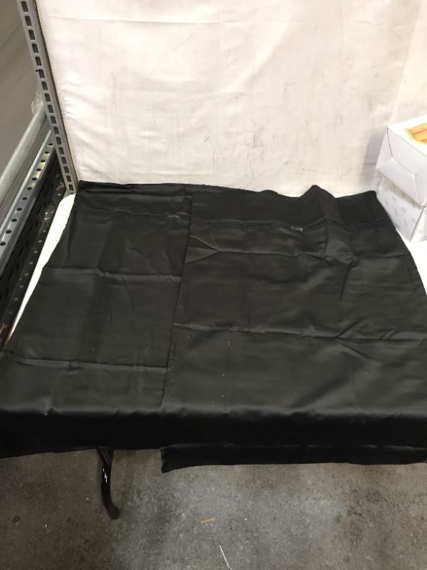 Photo 1 of 2 BLACK PILLOW CASES 