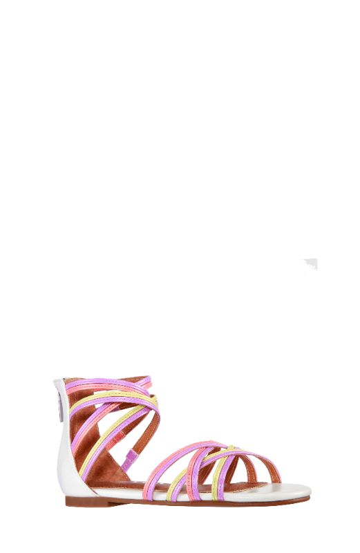 Photo 1 of Girl's Nina Cleo Sandal, Size 4 M - Pink