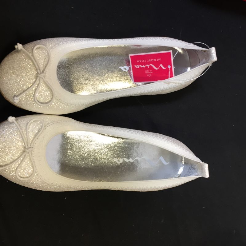 Photo 1 of Nina Esther Big Girls Ballet - Off White Size: 13Y