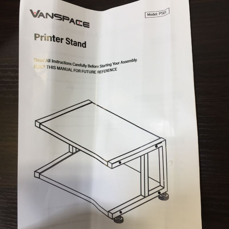 Photo 1 of 2-tier printer stand 