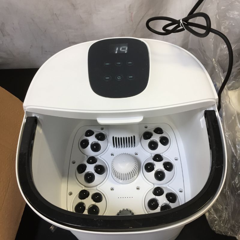 Photo 3 of GUWELL
Foot Bath? pedicure foot spa with Heat,Automatic Massage Rollers Foot Bath with 6 Massage Modes Infrared Ray Bubble Temperature Time Adjustment Foot Soaker Including Medicine Box