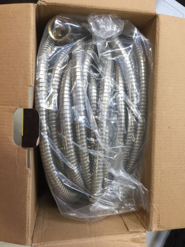Photo 1 of Bionic Steel PRO Garden Hose - 304 Stainless Steel Metal 100 Foot Garden Hose – Heavy Duty Lightweight, Kink-Free, and Stronger Than Ever with Brass Fittings and On/Off Valve – 2021 Model
